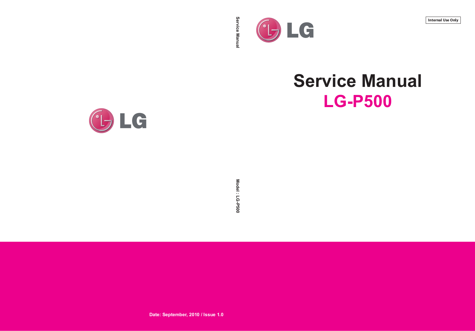 LG P500 Service Manual