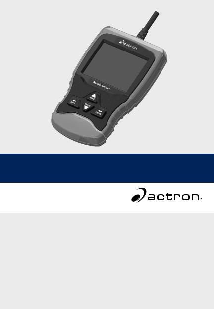 Actron CP9670 User Manual