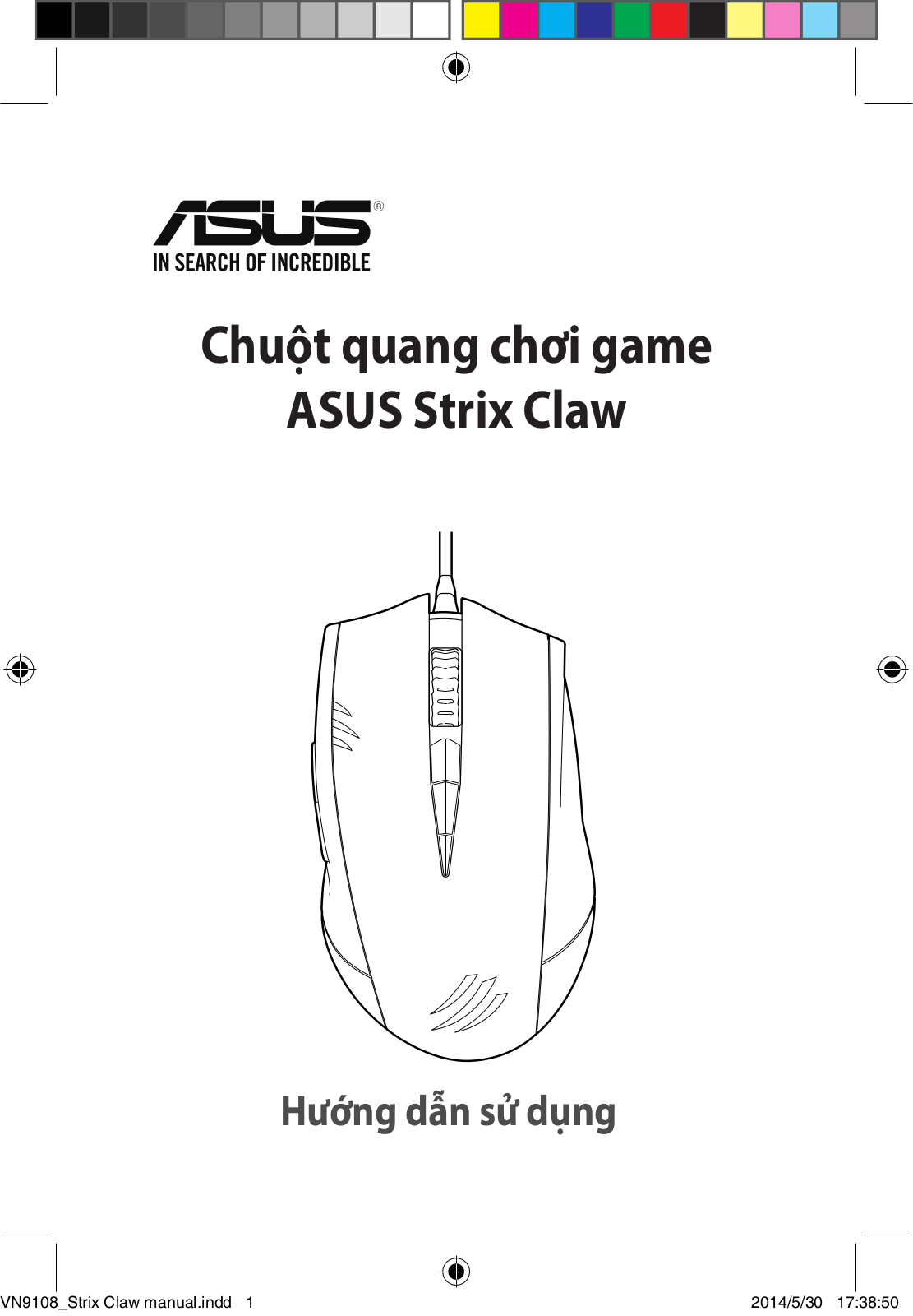 Asus STRIX CLAW User’s Manual