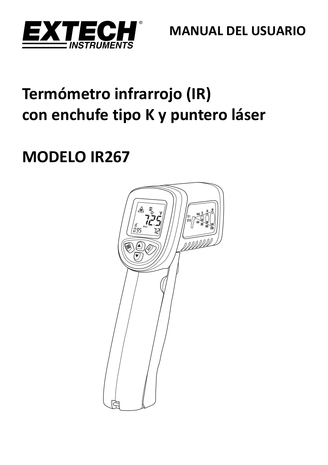 Extech IR267 User guide