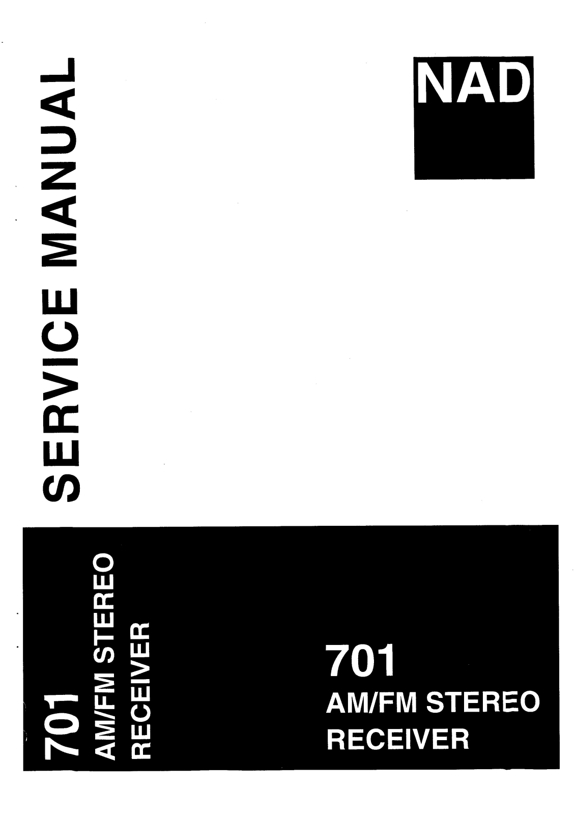 NAD 701 Service manual