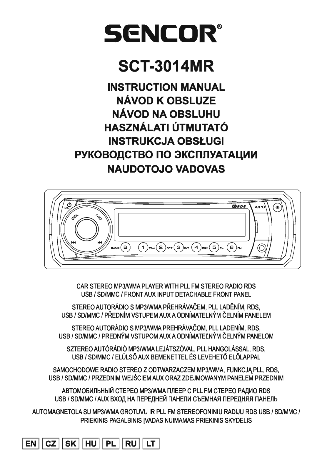 Sencor SCT 3014MR User Manual