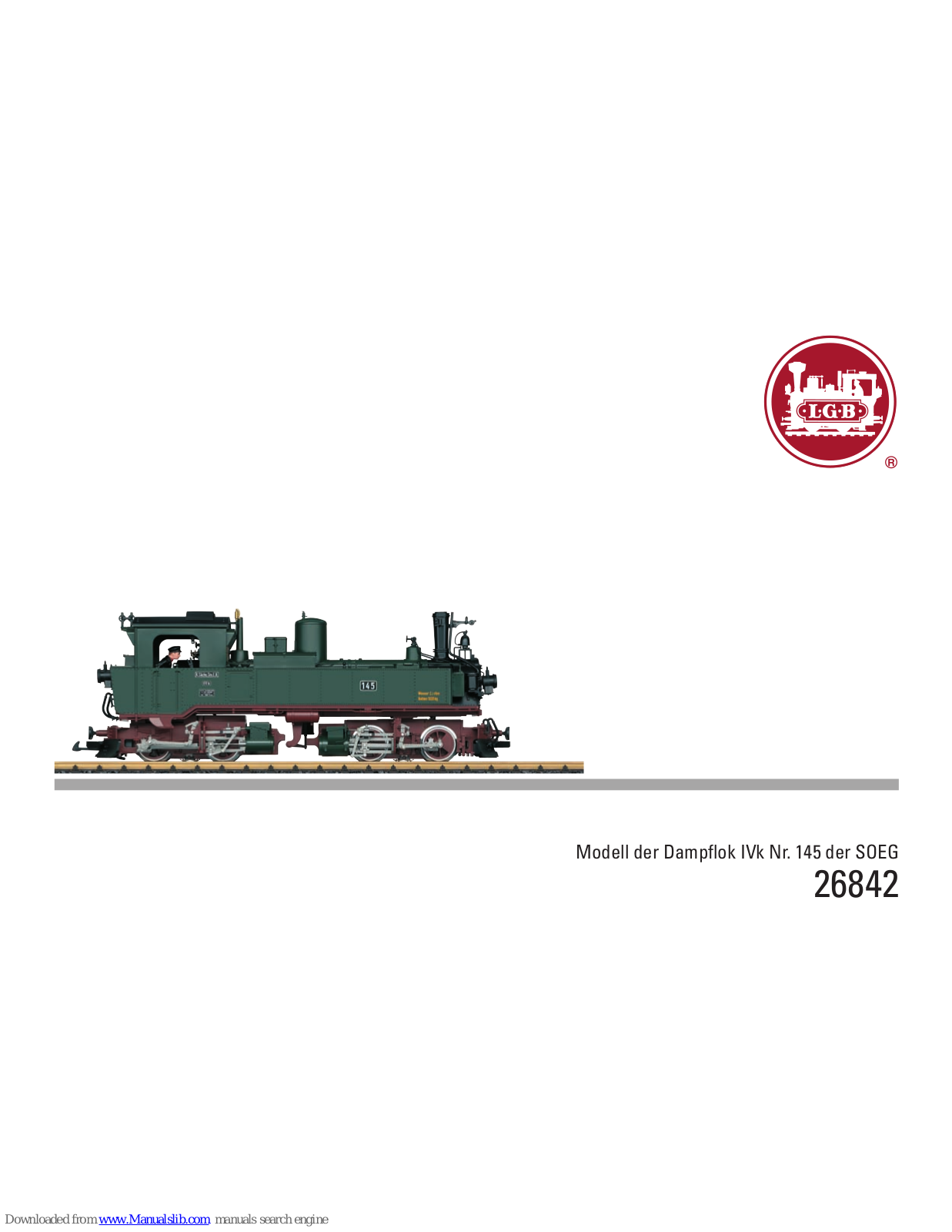 LGB 26842 Operating Instruction - ManualMachine.com