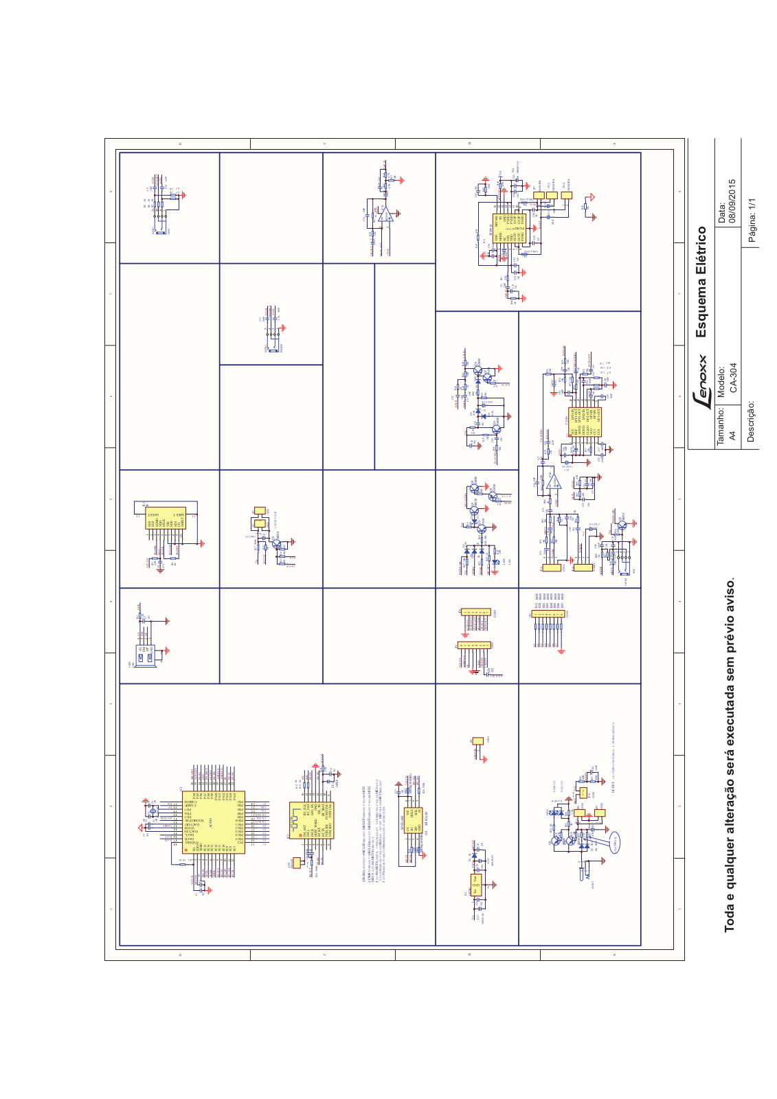 Lenoxx CA-304 Schematic