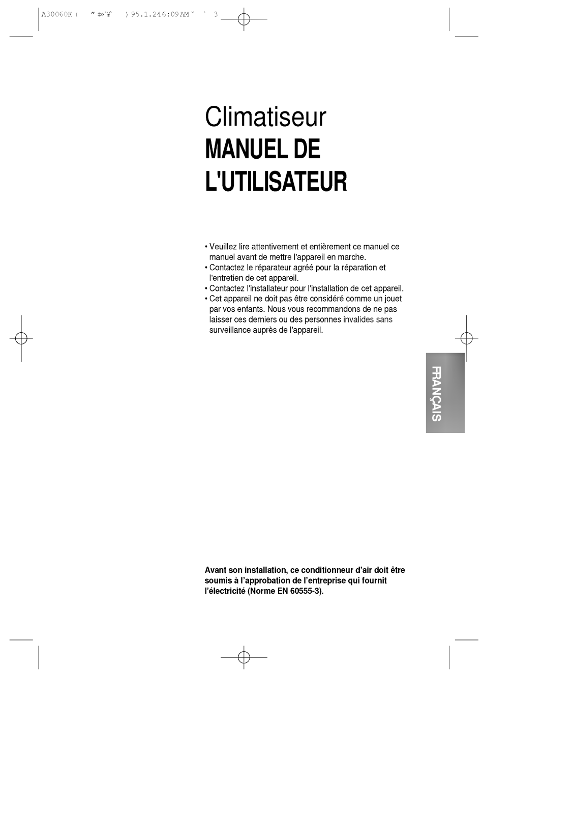 LG LV-B2464HL Owner’s Manual