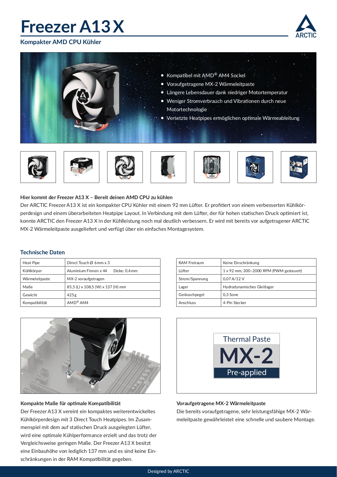 Arctic Freezer A13 X User Manual