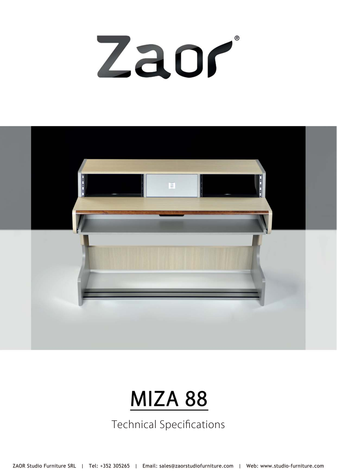 Zaor Miza 88 Specification