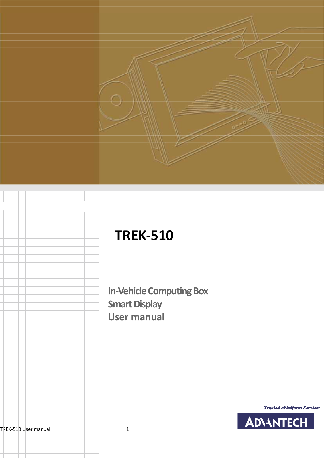 Advantech Co TREK 510 Users Manual