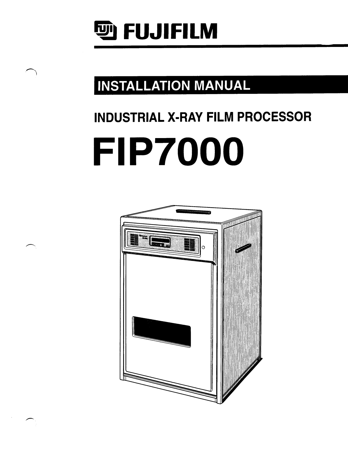 FUJIFILM FIP7000 D User Manual