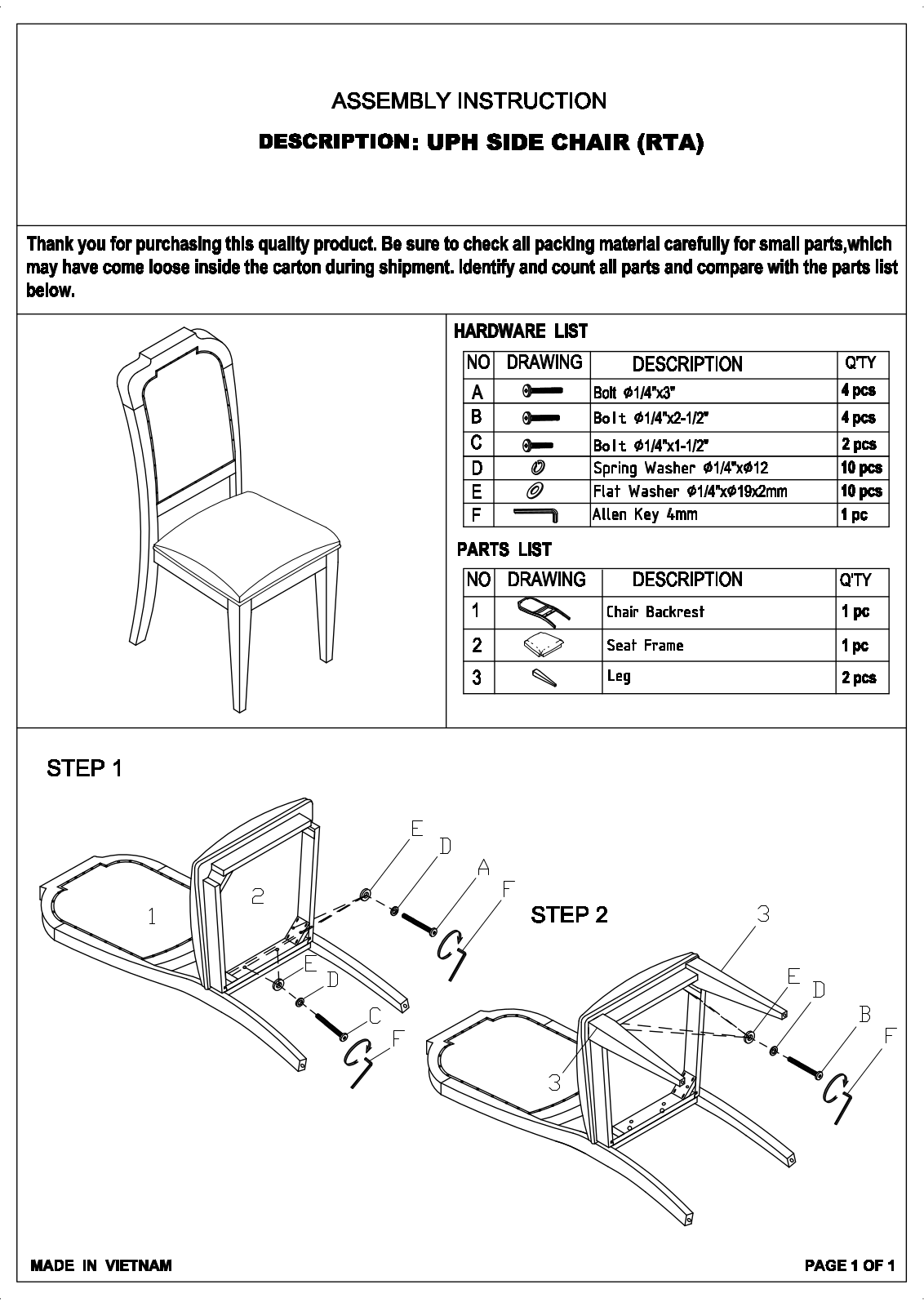 Greyleigh™ KFBS1011 Assembly Instructions - ManualMachine.com