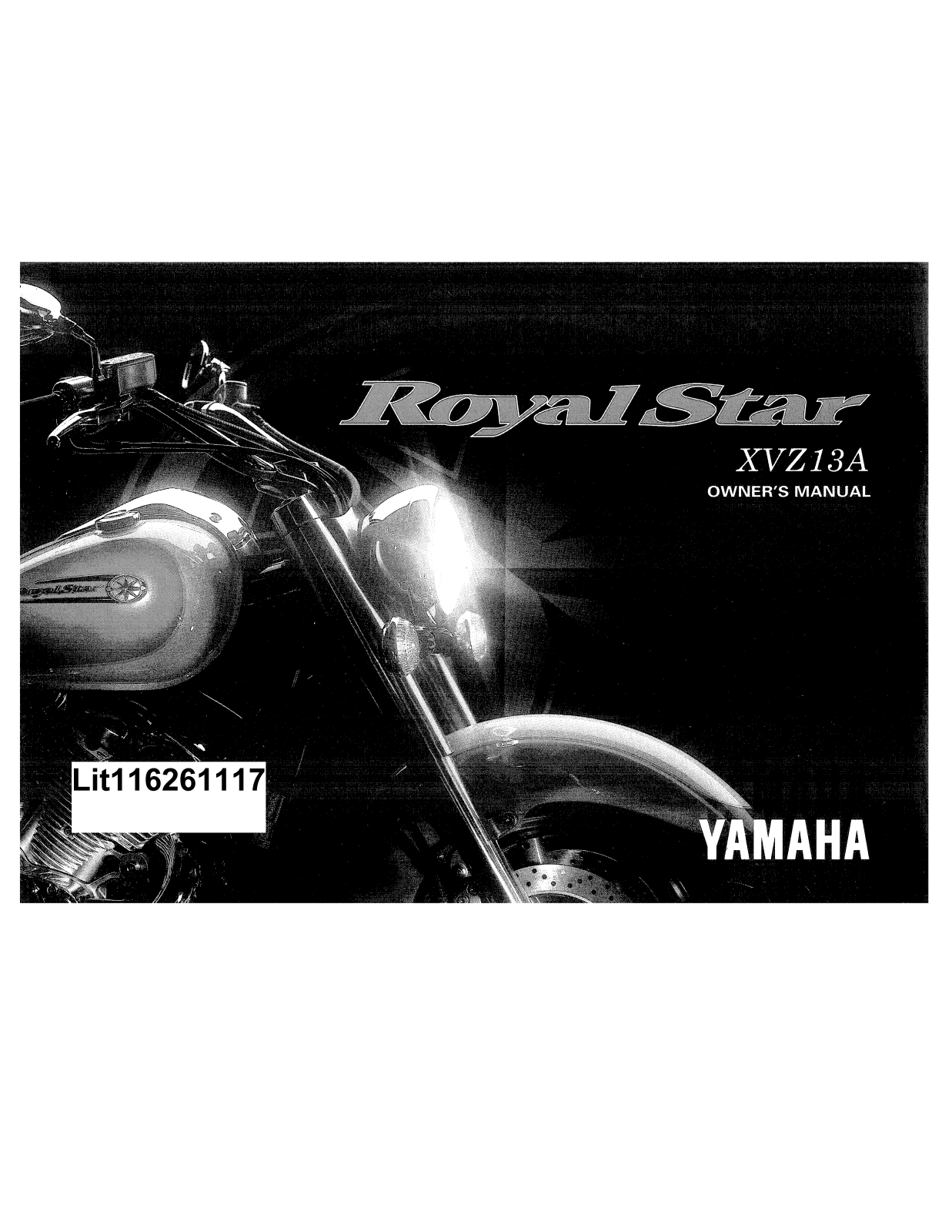 Yamaha ROYAL STAR DELUXE SOLITARE, ROYAL STAR TOUR CLASSIC II Manual