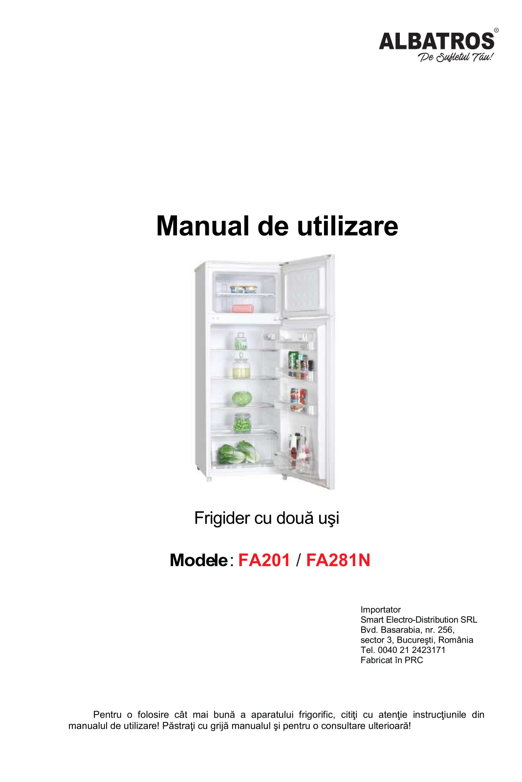 Albatros FA201 User guide - ManualMachine.com