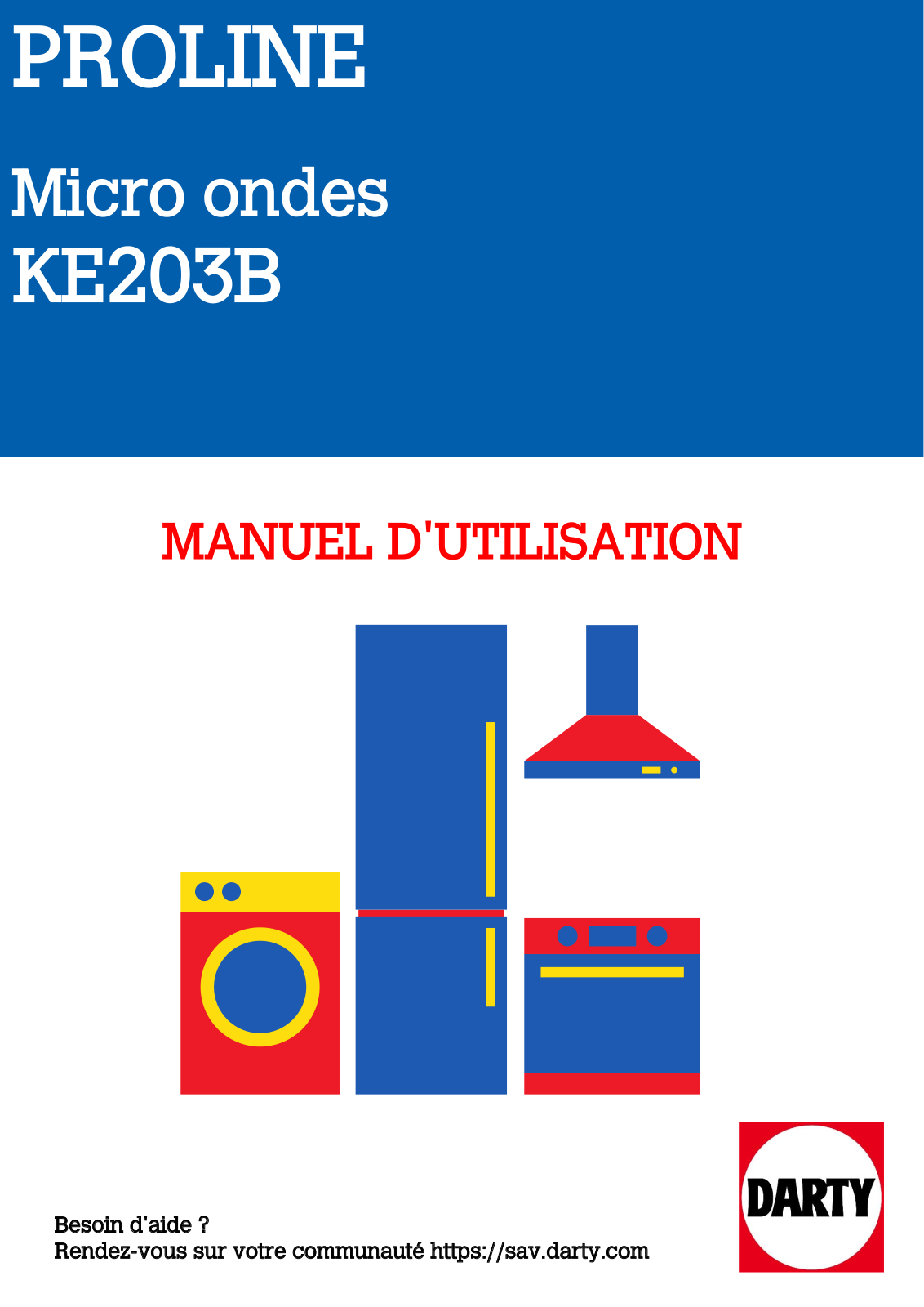 Proline KE203B User Manual