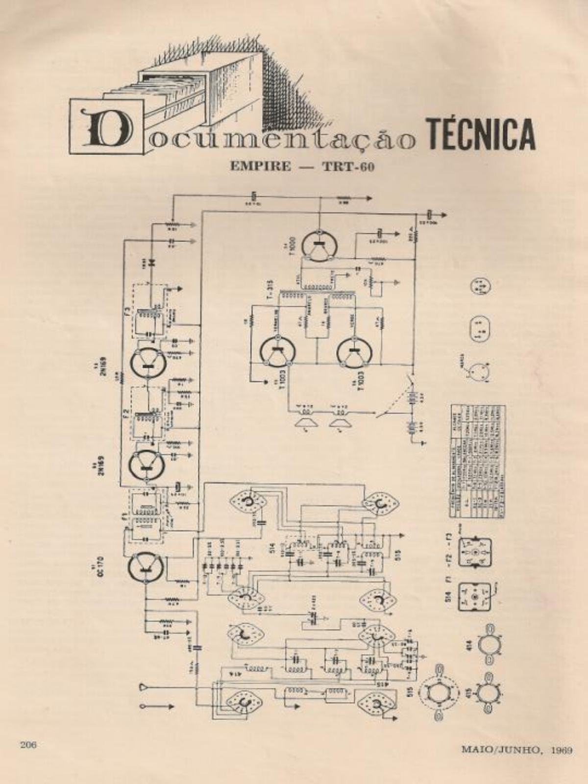 Empire TRT-60 Schematic