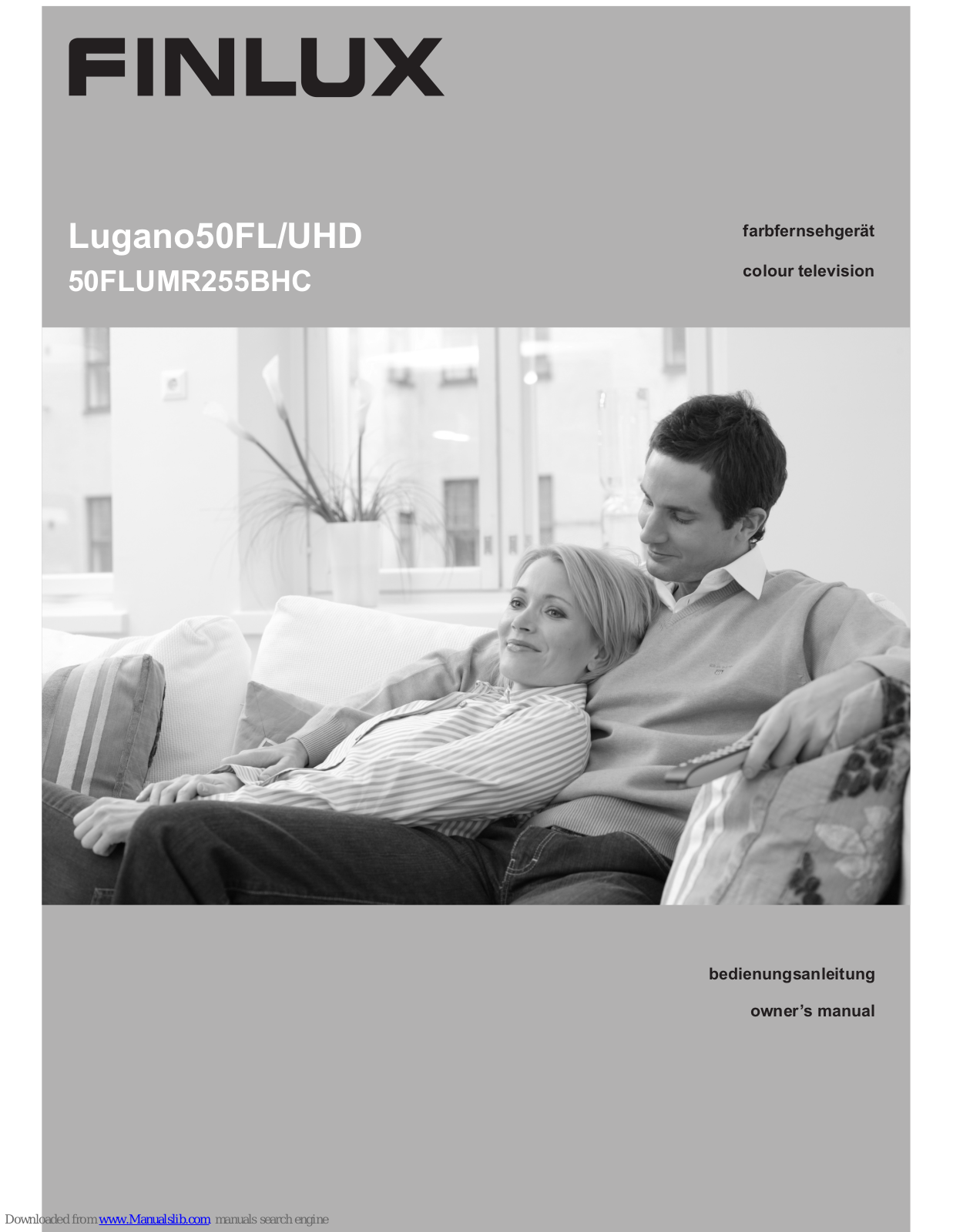 Finlux Lugano 50FL/UHD, 50FLUMR255BHC Owner's Manual