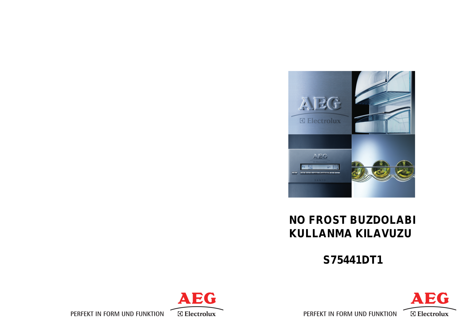 AEG S75441DT, S75441DT1 User Manual