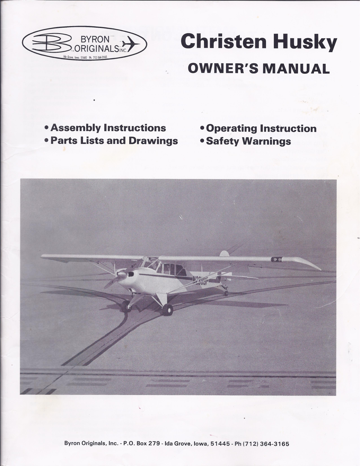 Byron Christen Husky User Manual