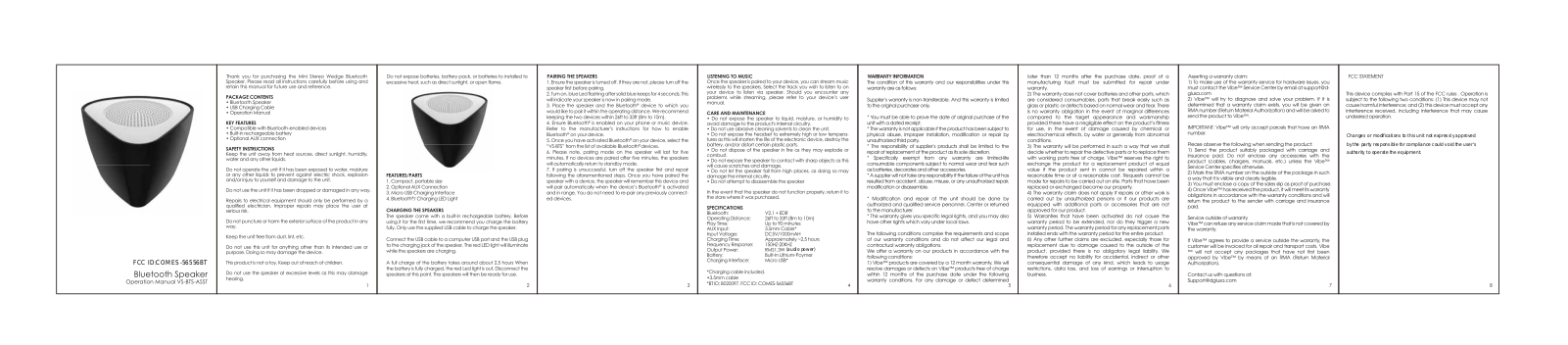 AOB ELECTRONICS ES 56556BT User Manual