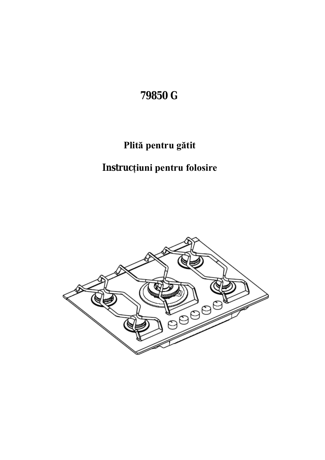 AEG 79850 G User Manual