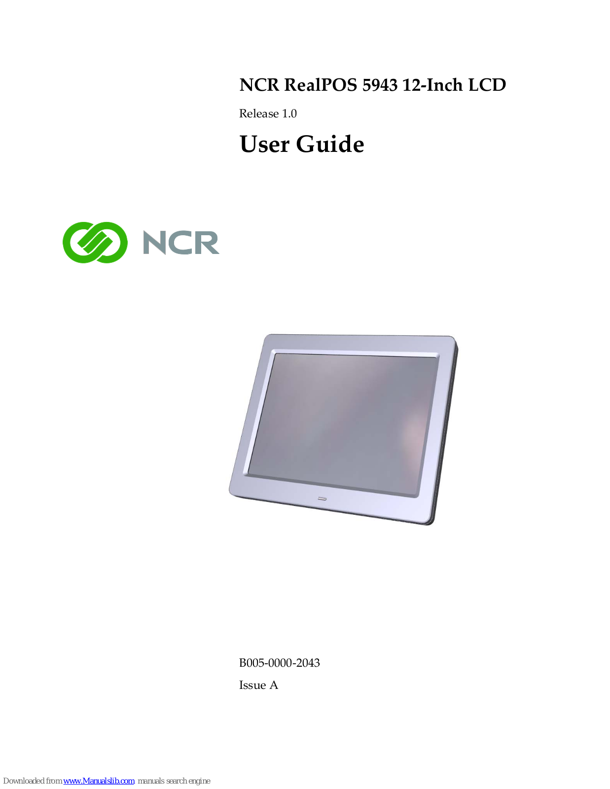 NCR RealPOS 5943 User Manual