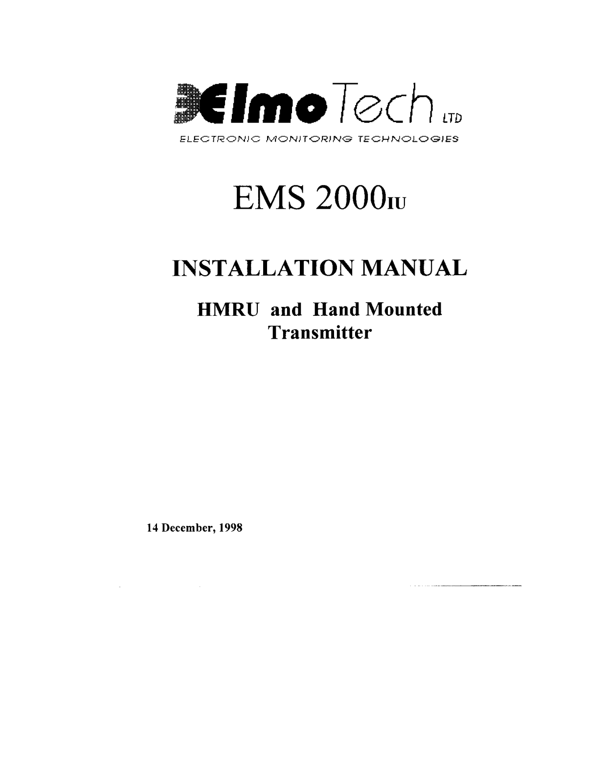 Attenti TX 500 EP User Manual