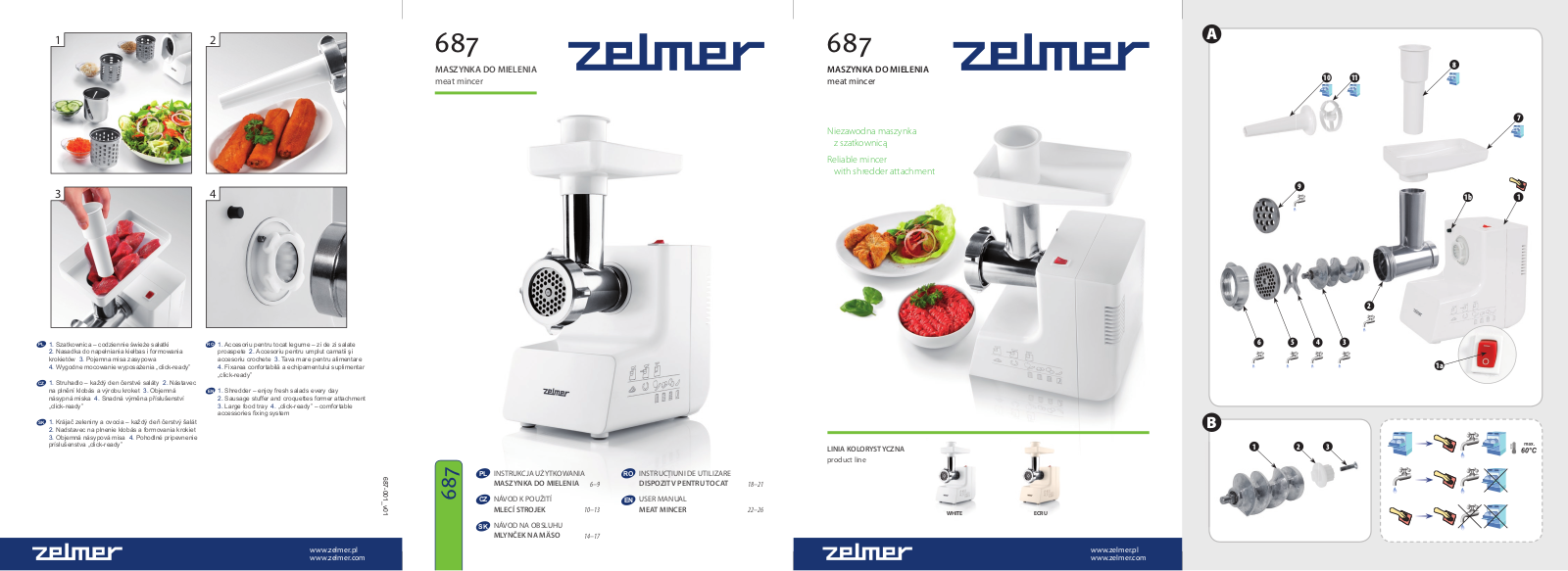 Zelmer 687 User Manual