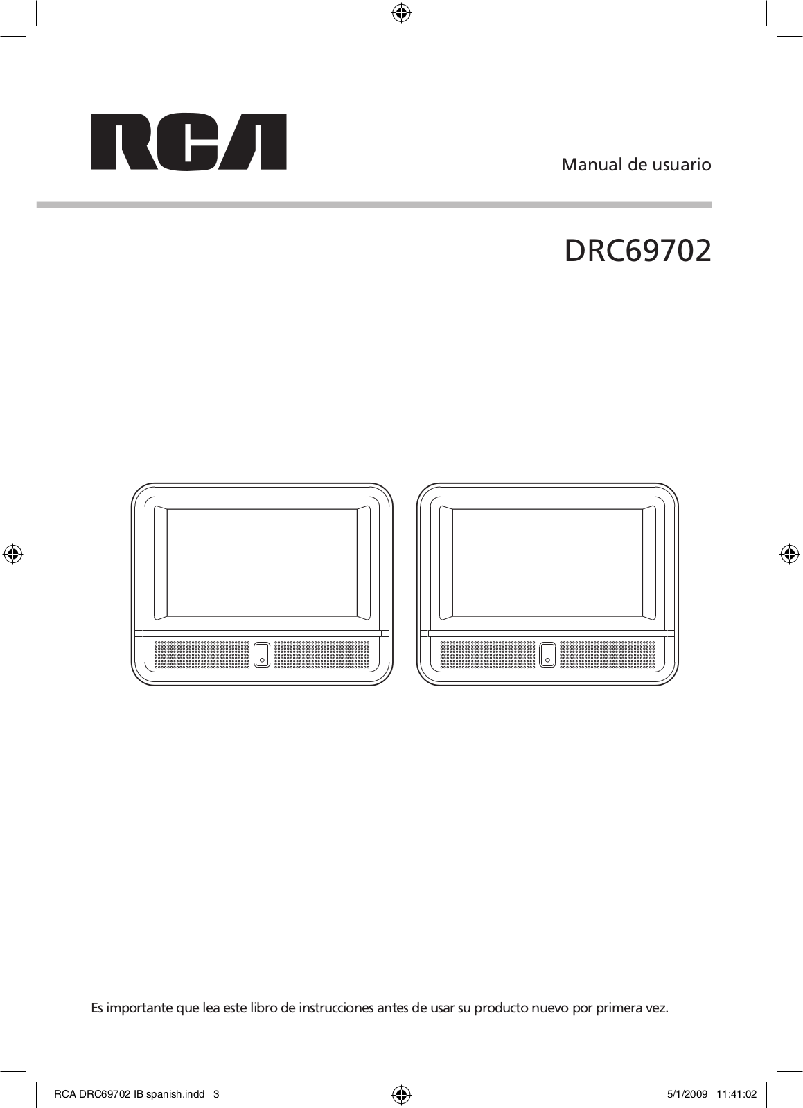 RCA DRC69702 Owner's Manual