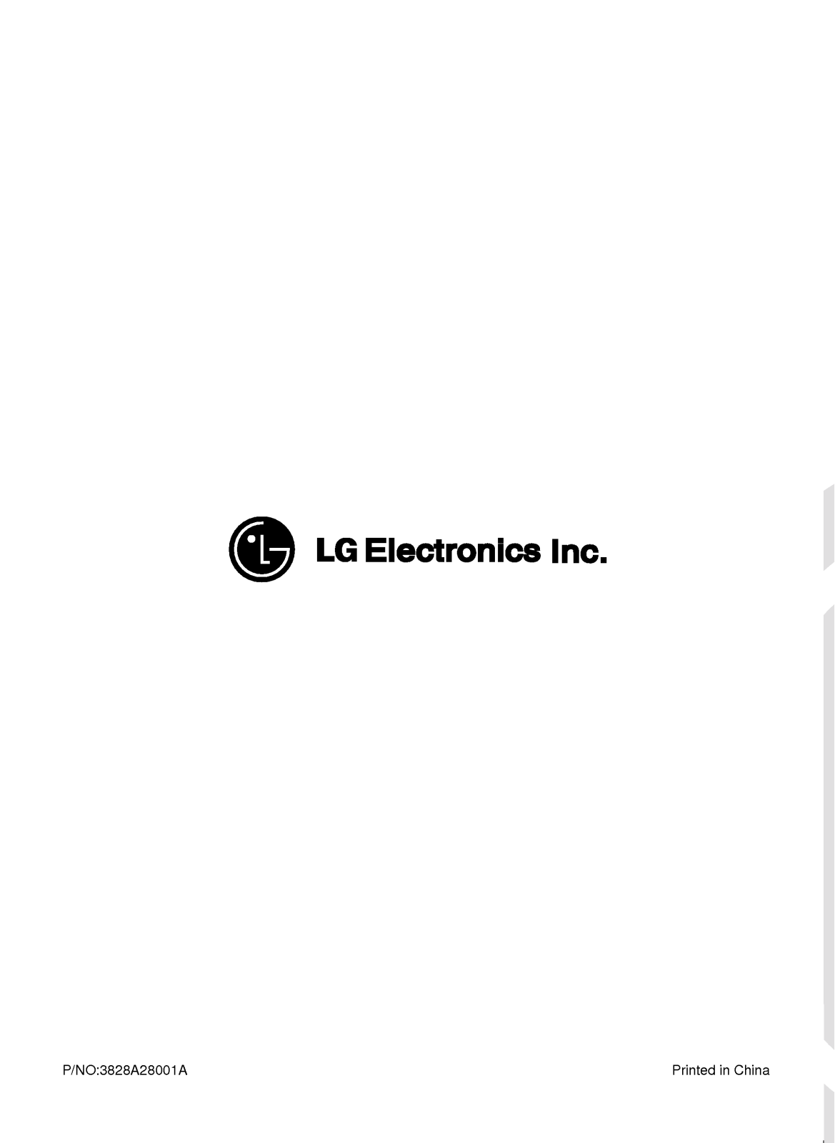 LG W09LC, W12LC User Manual