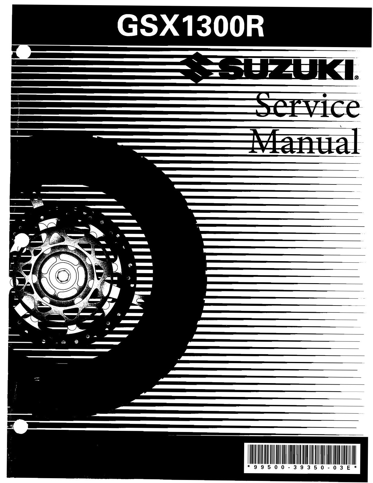 Suzuki GSX R1300 Service Manual
