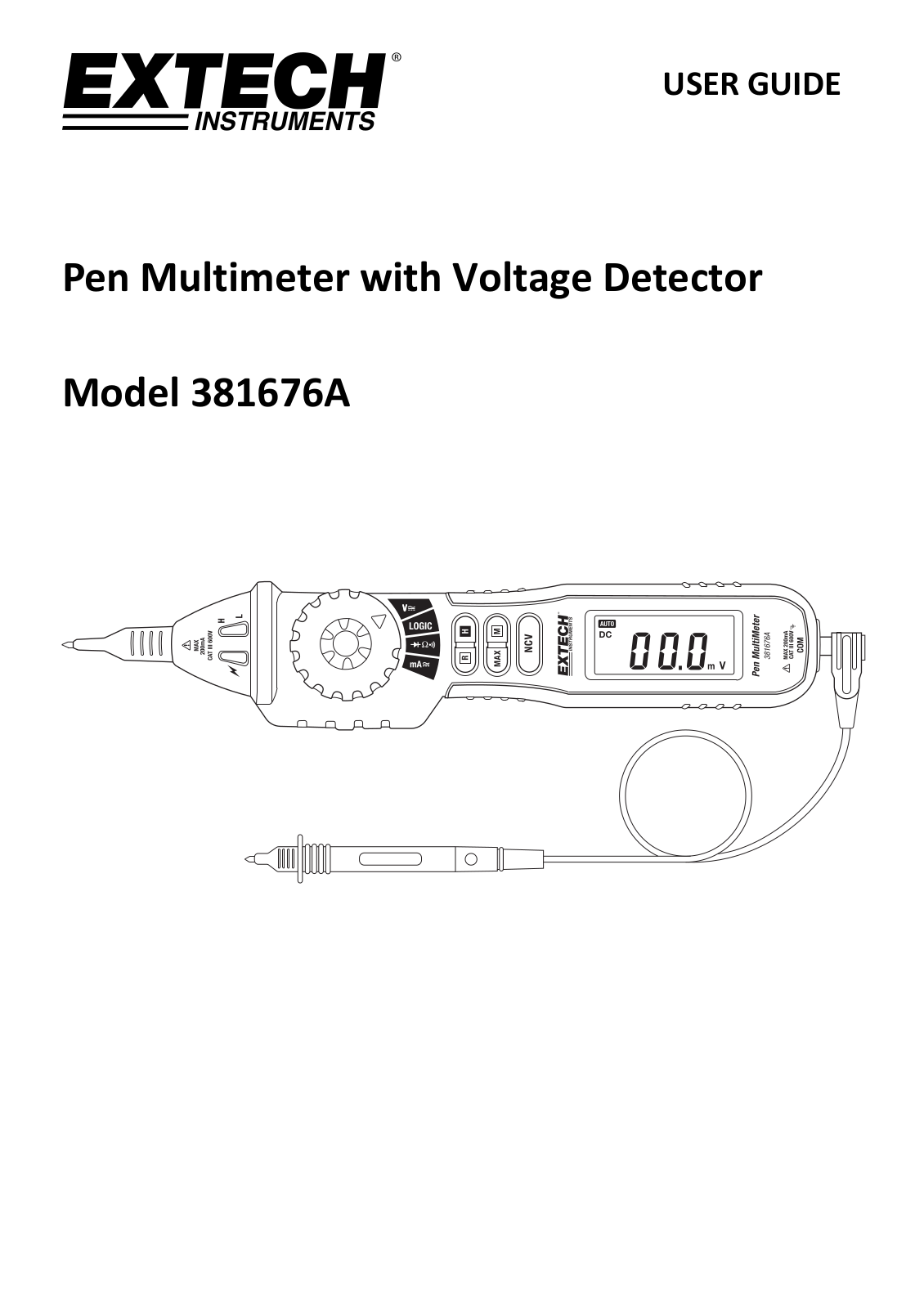 Extech 381676A Operating Manual