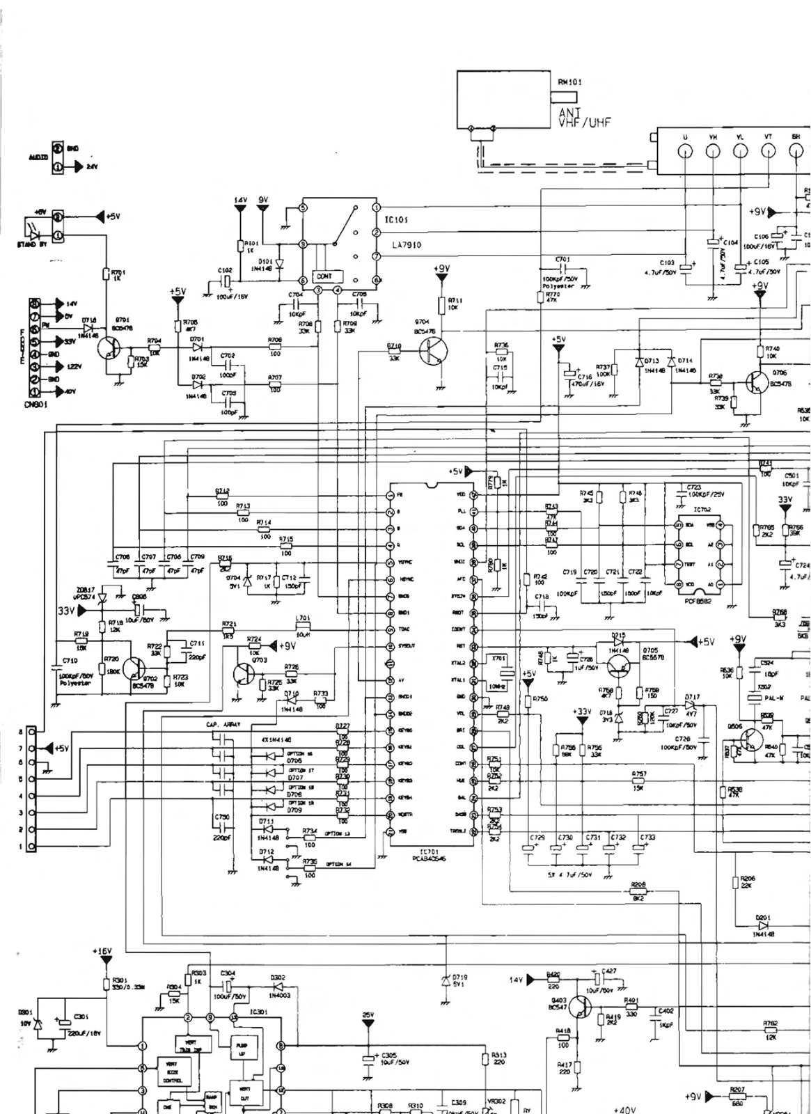 CCE HPS2780 Schematic