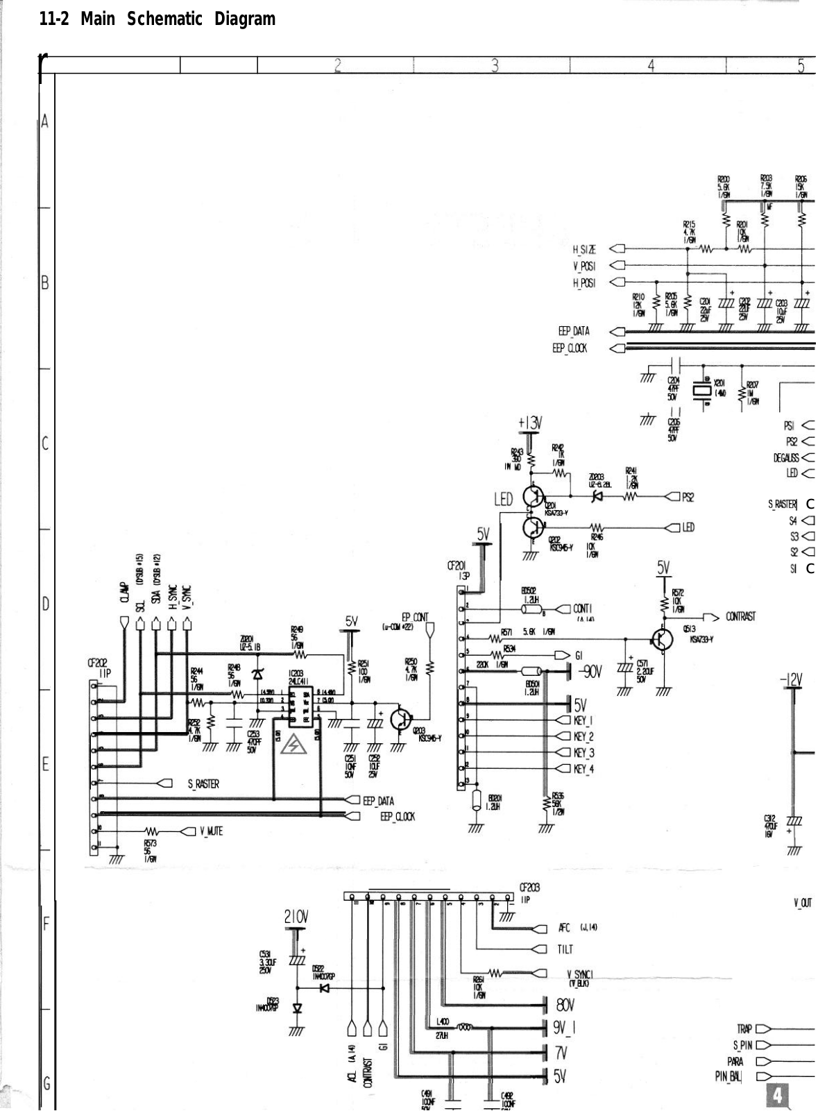 Samsung CGE7507L Schematic