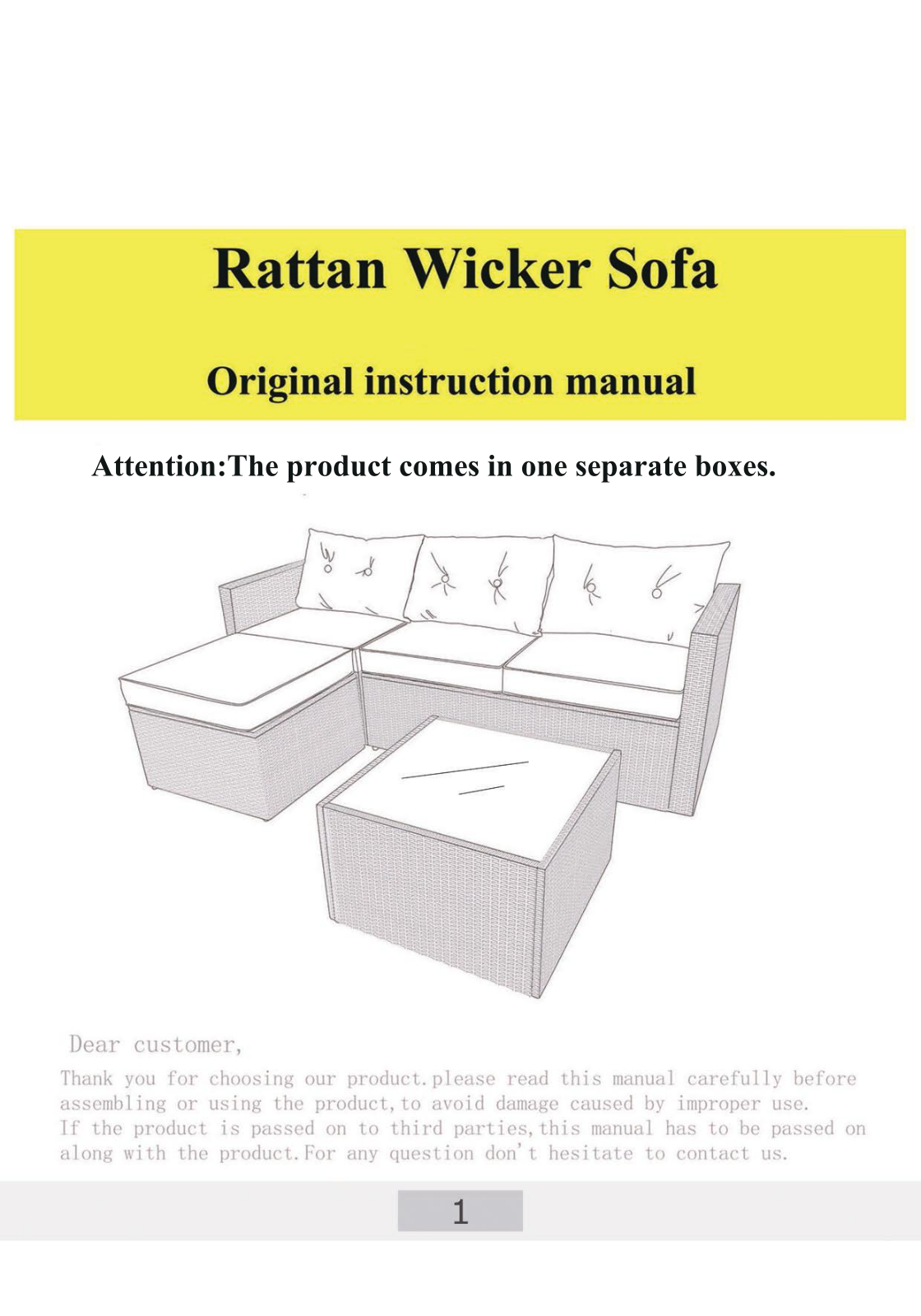 Zipcode Design W006530431 Installation & Assembly - ManualMachine.com