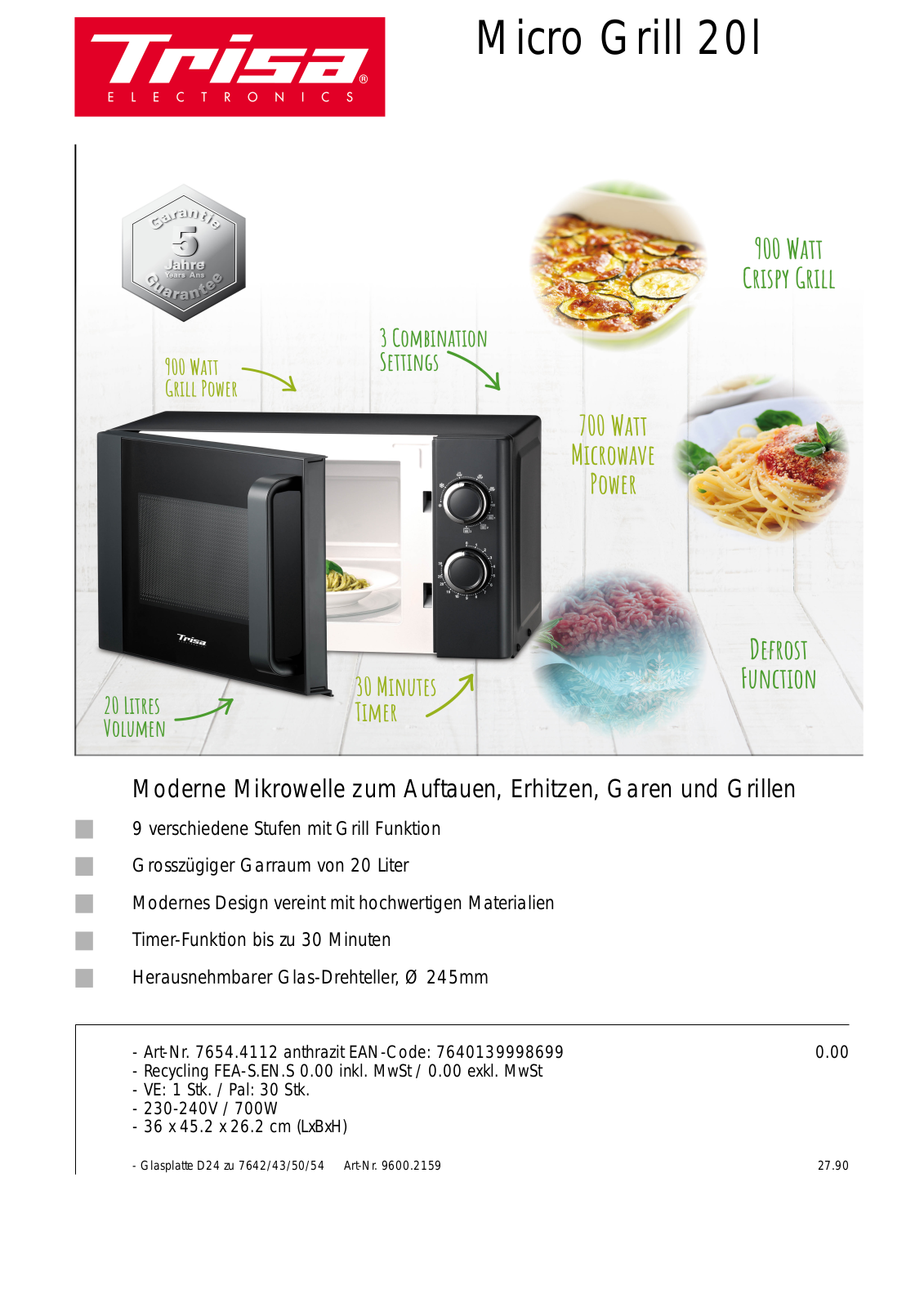 Trisa 7654.4112 User Manual