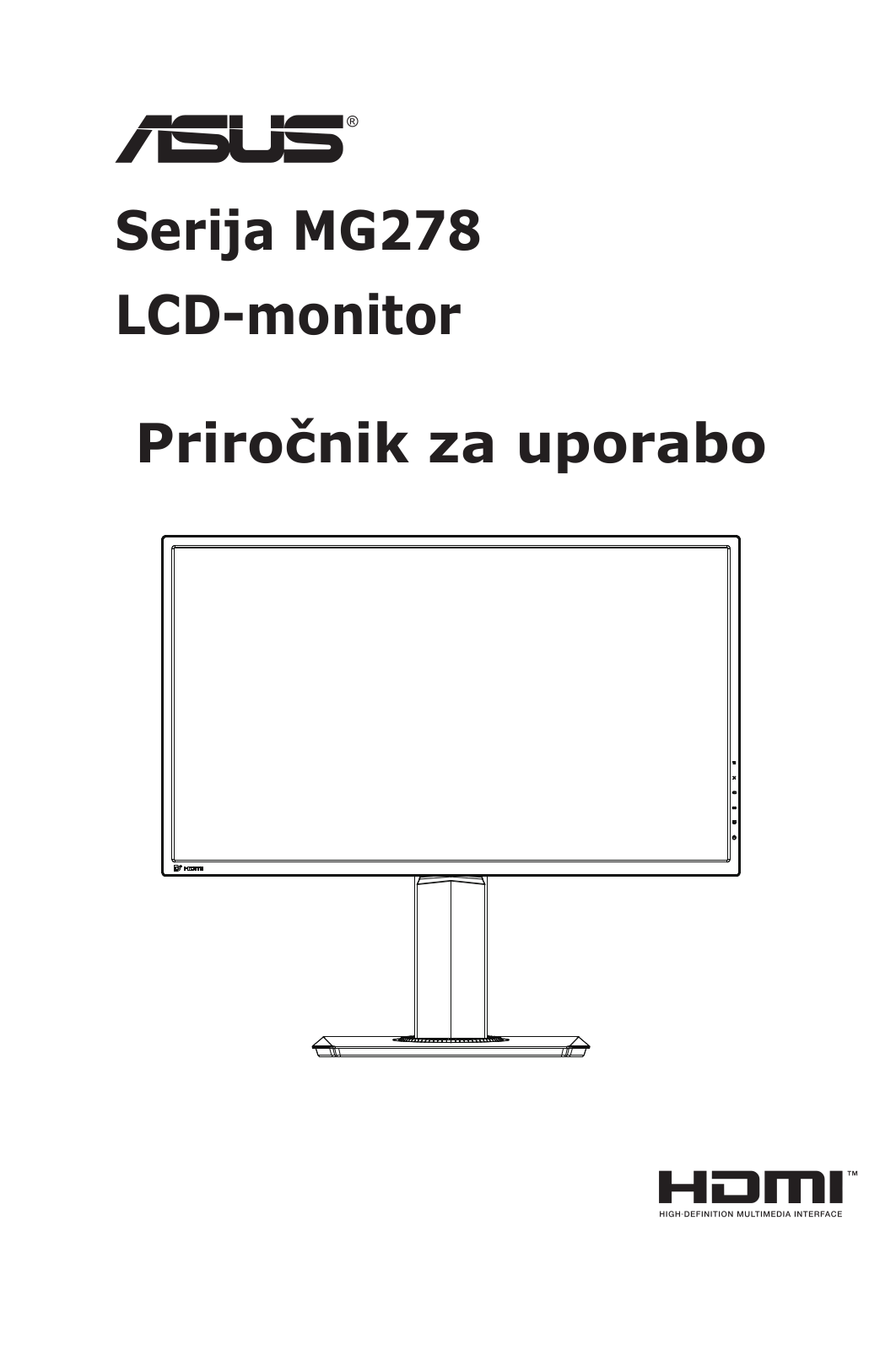 Asus MG278Q User’s Manual