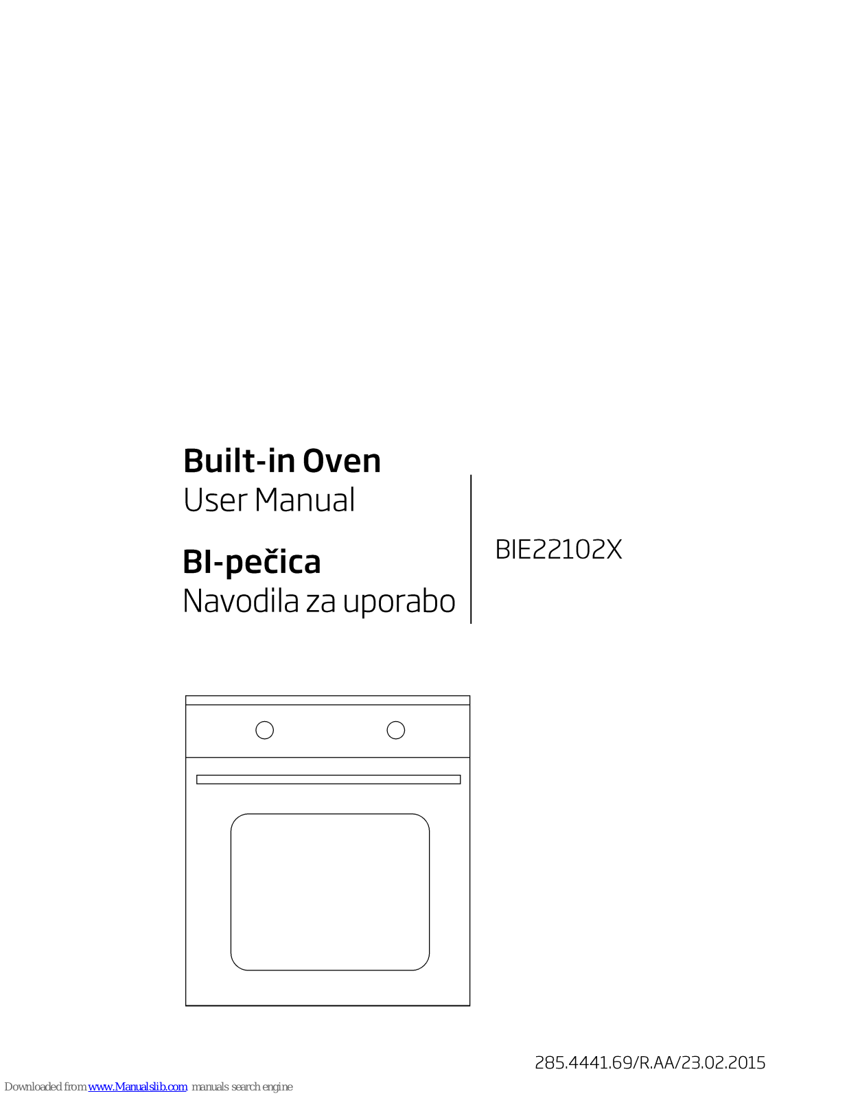 Beko BIE22101X User manual