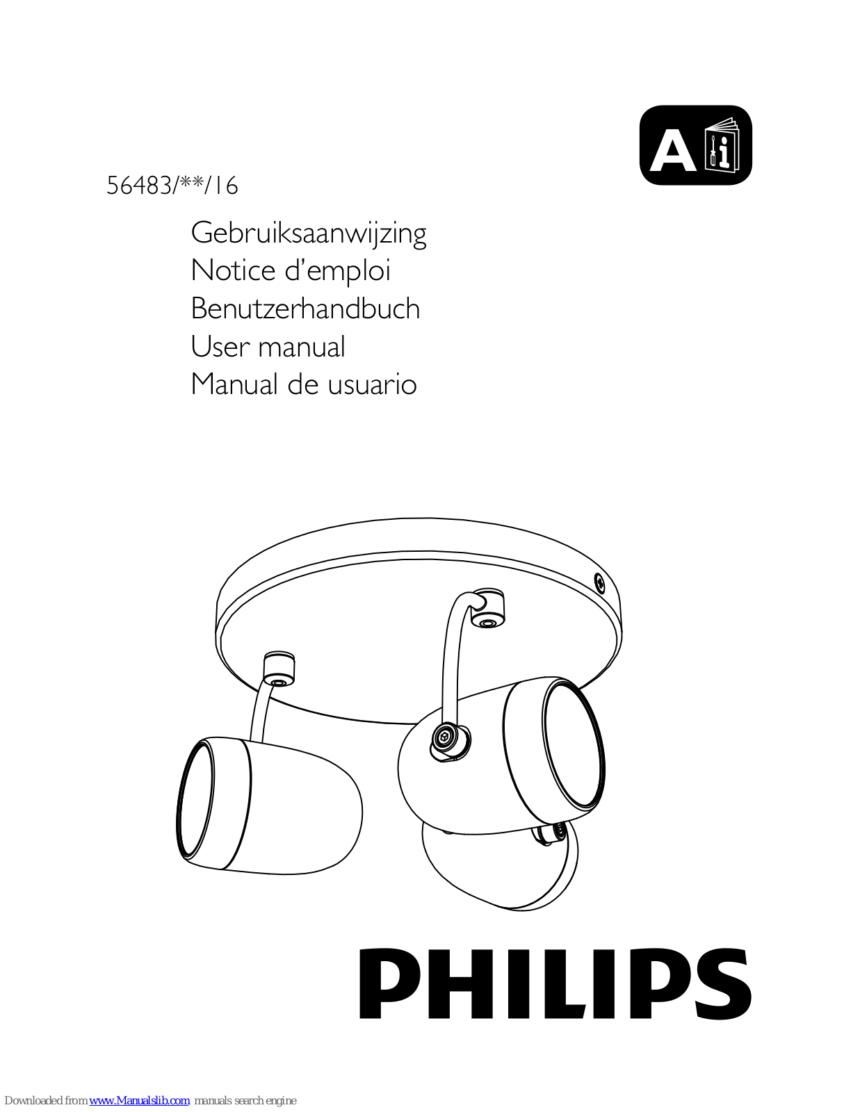 Philips 56483-31-16, 56483-43-16, 56483/**/16 User Manual