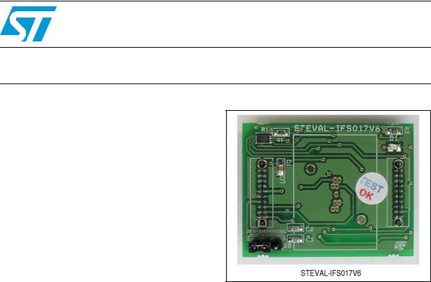 ST IFS017V6 User Manual