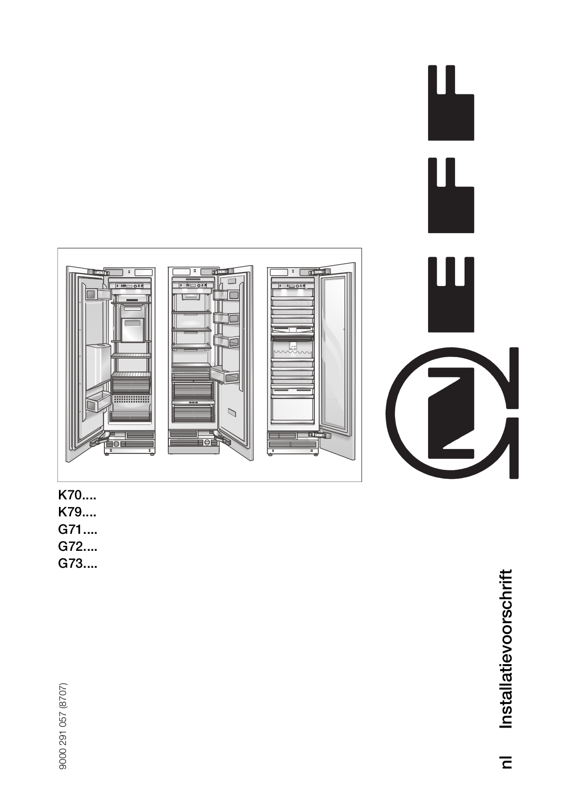 Neff K7061X0, G7146X0, G7361X0, G7261X0, G7161X0 User Manual