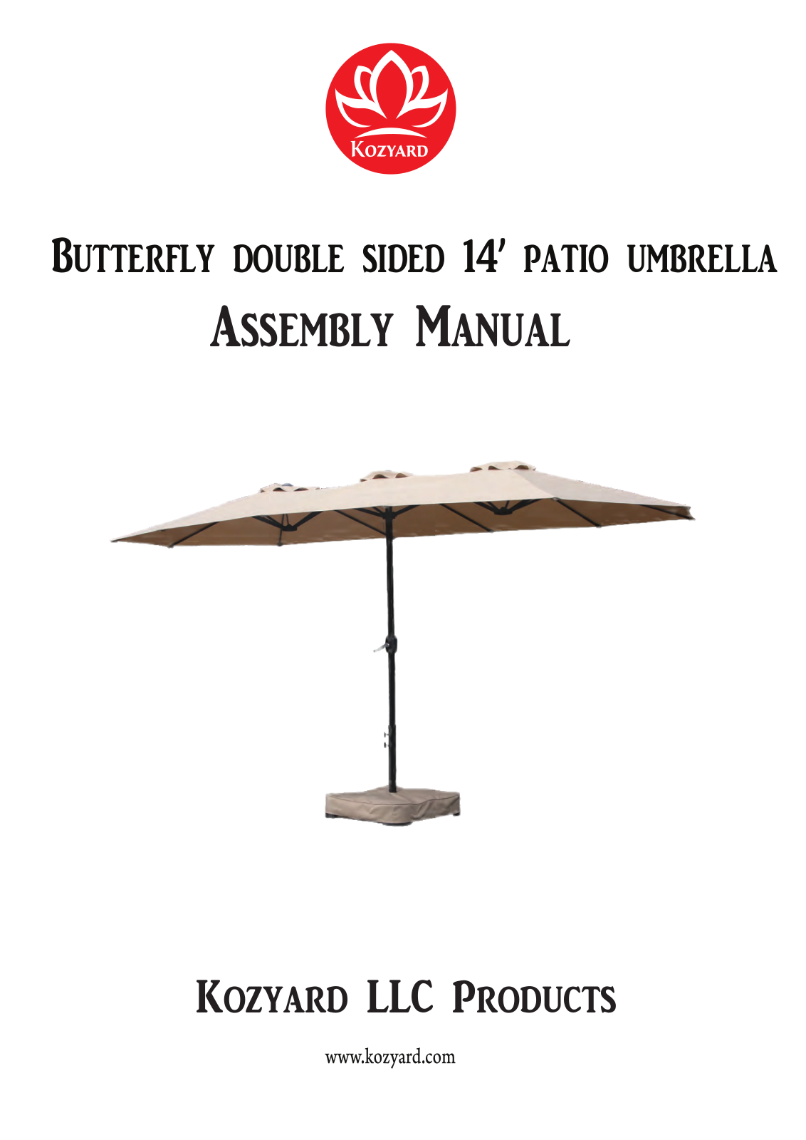 Kozyard Butterfly Assembly Manual