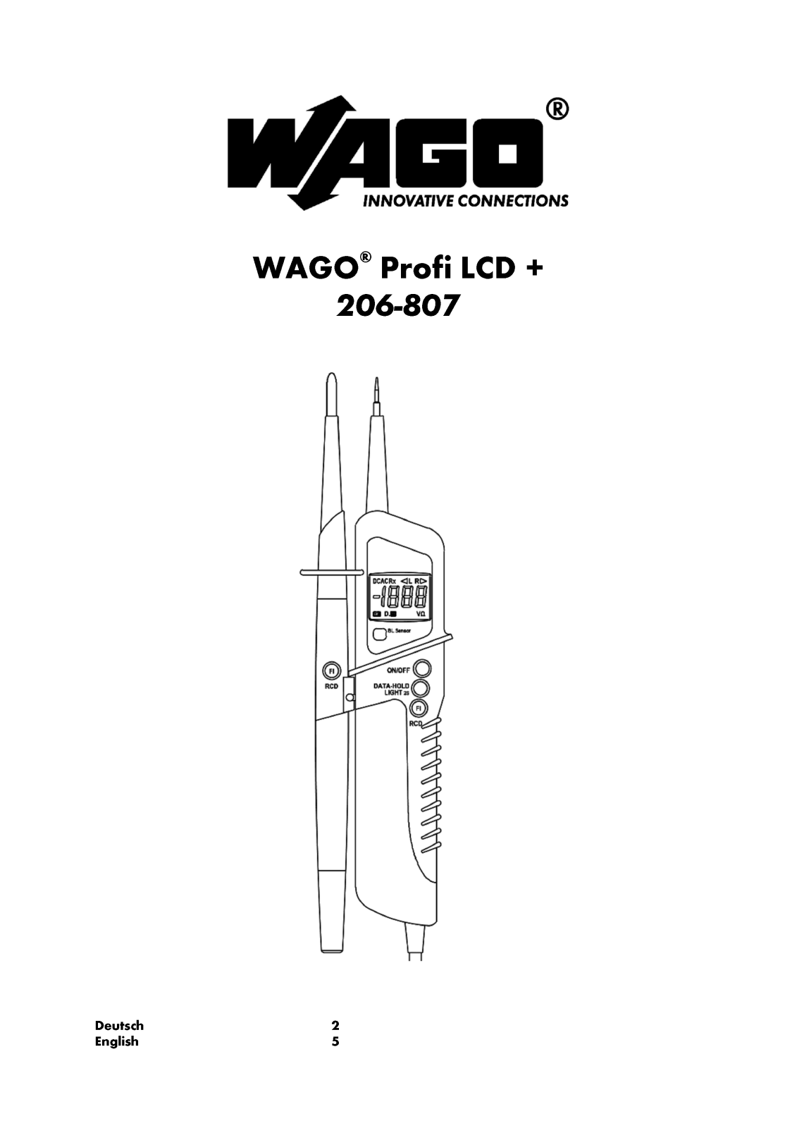 WAGO 206-807 User guide