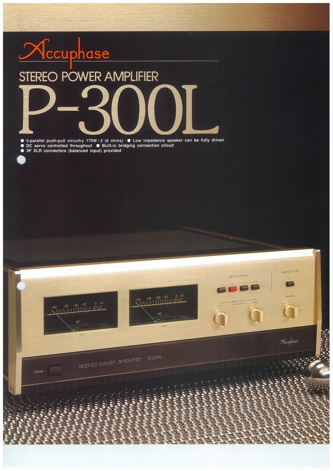 Accuphase P-300-L Brochure