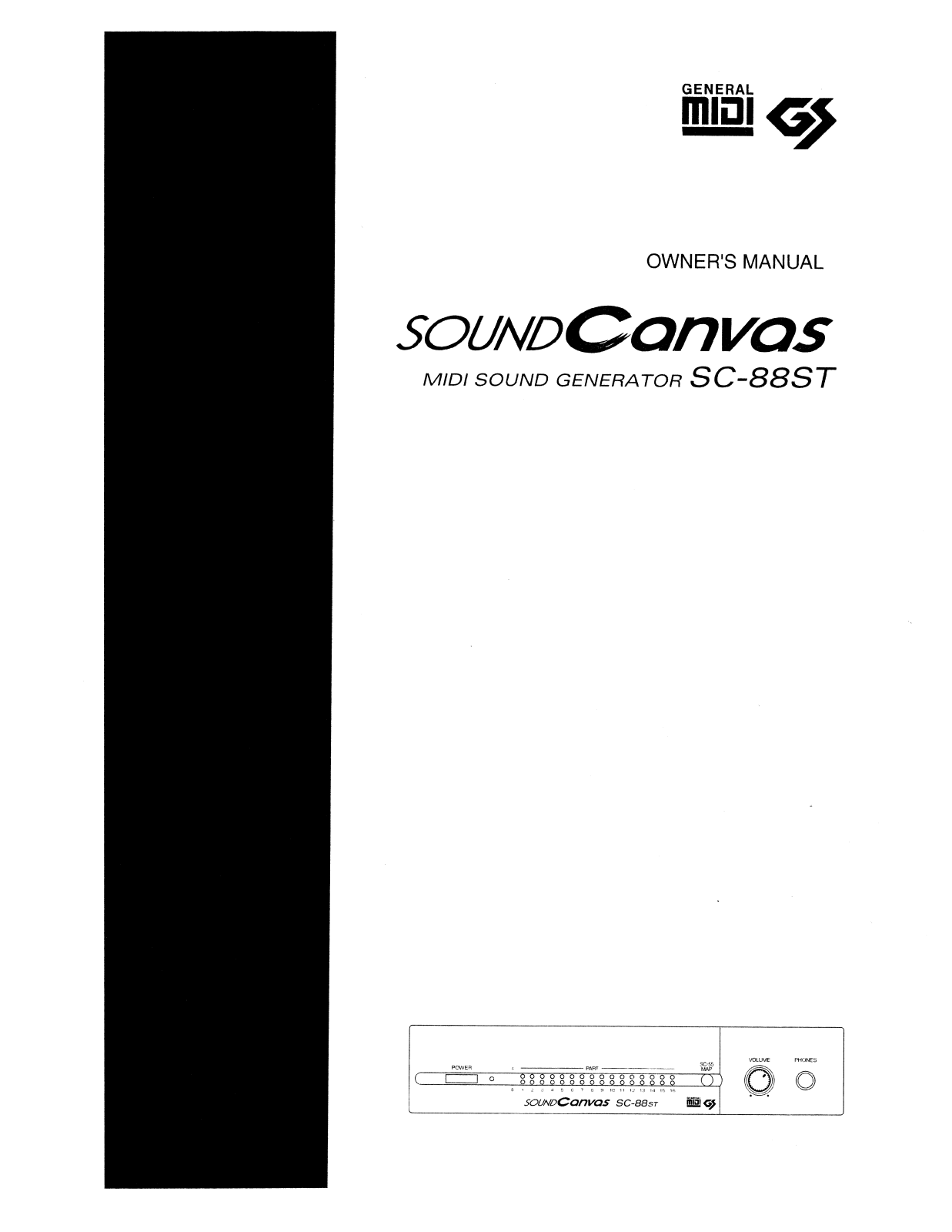 Roland Corporation SC-88ST Owner's Manual