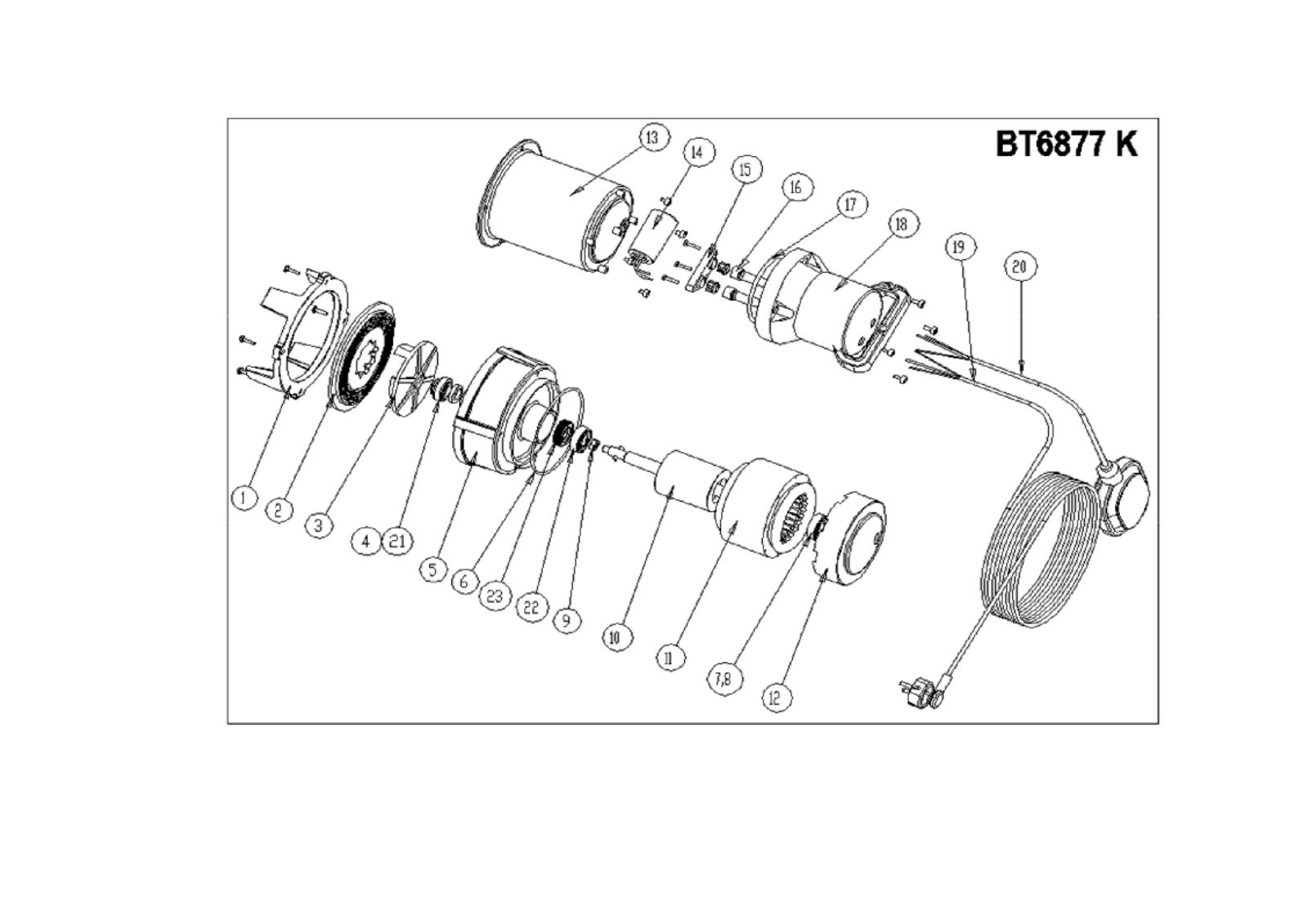 ELPUMPS BT 6877 K Special User Manual