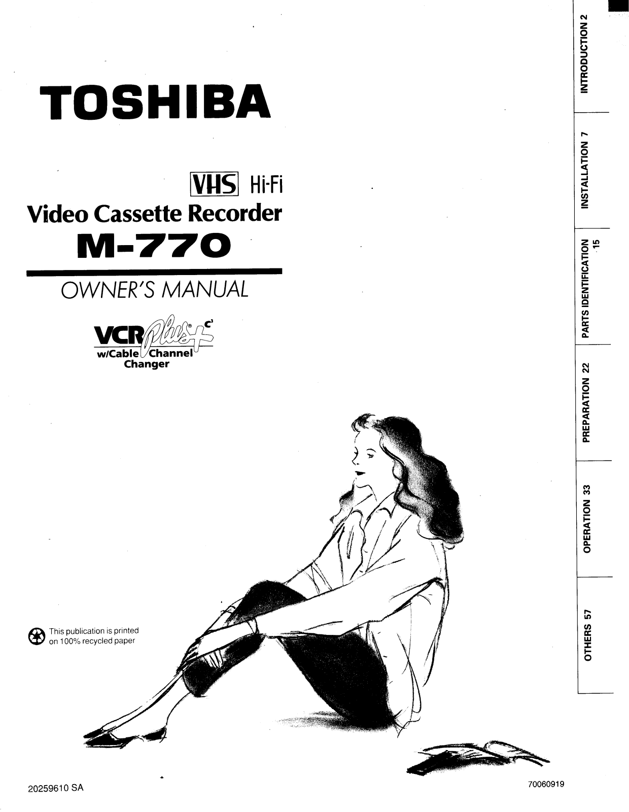 Toshiba M770 User Manual