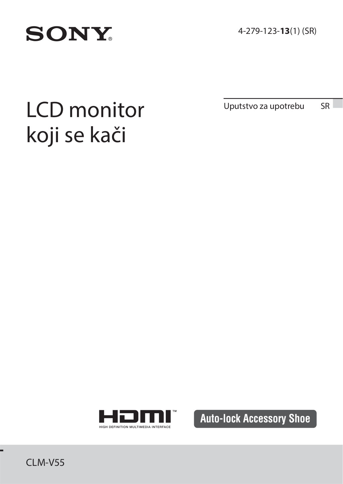 Sony CLM-V55 User Manual