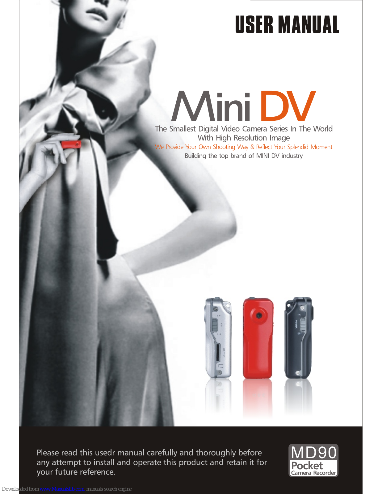 MiniDV MD90 User Manual