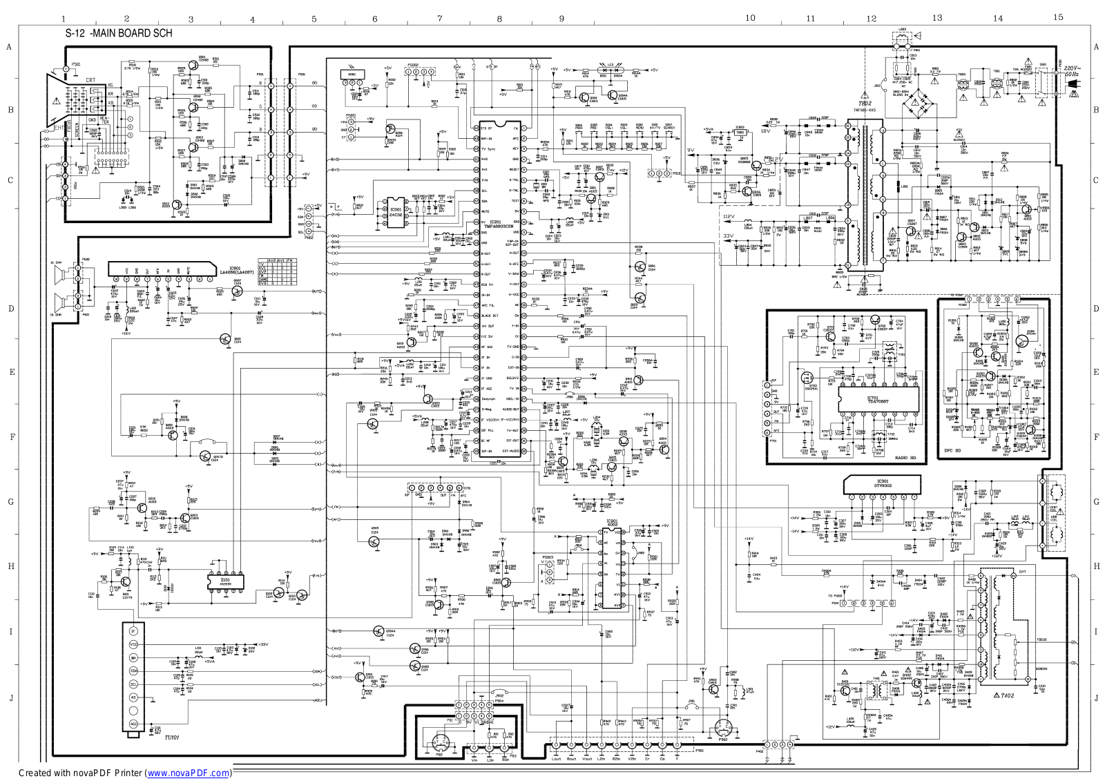 BEKO S-12 Schematic