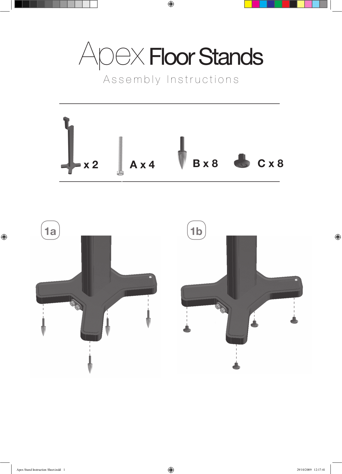 Monitor Audio Apex Instruction Manual