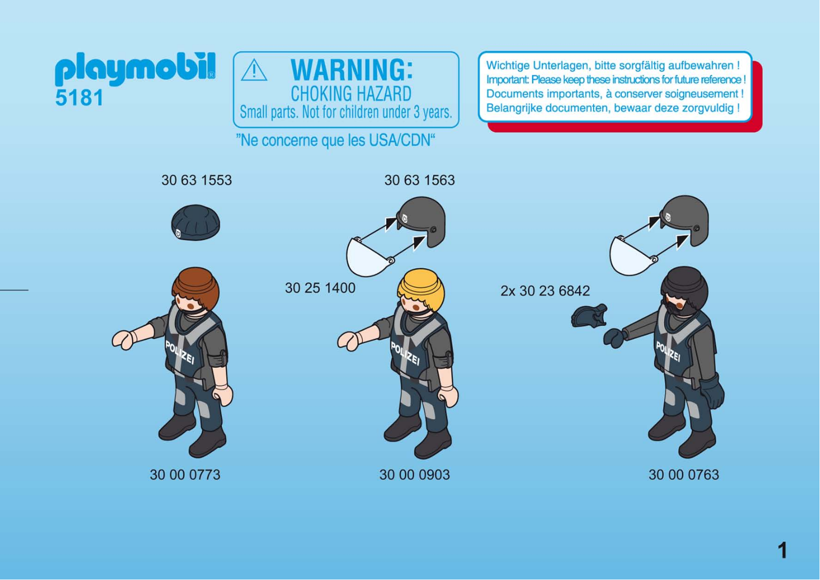 Playmobil 5181 Instructions